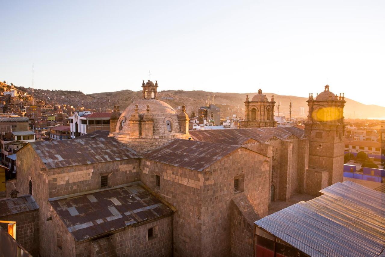 Conde De Lemos Hotel Puno Exterior foto